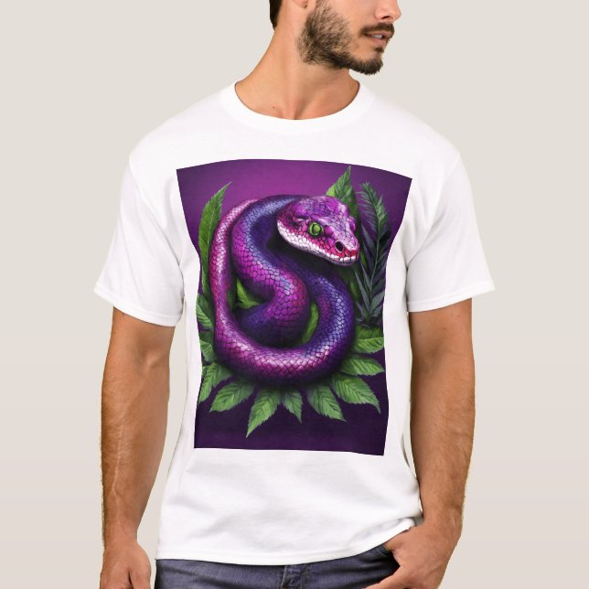 T-shirt "La beauté du serpent de la nature" (Devant)