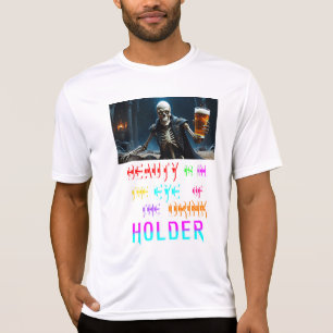 T-shirt La Beauté Est Dans L'Oeil Du Porte-Boissons