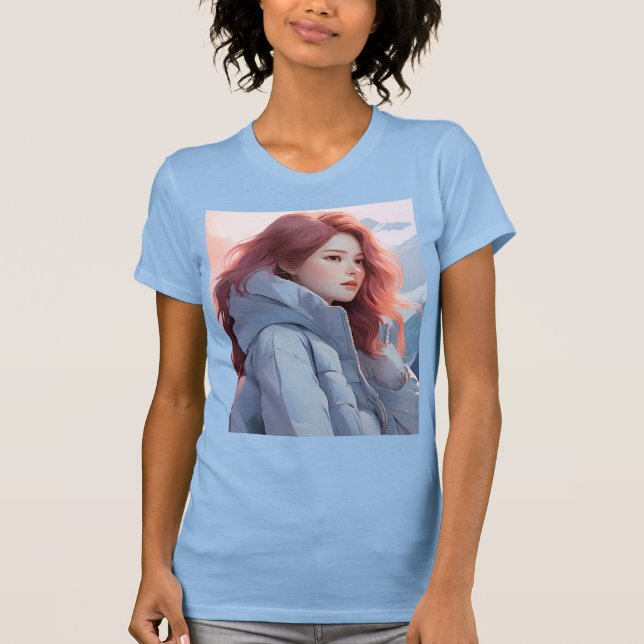 T-shirt La beauté féminine (Devant)