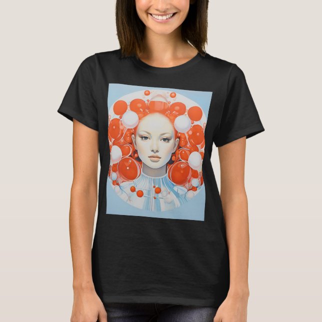 T-shirt La beauté féminine (Devant)