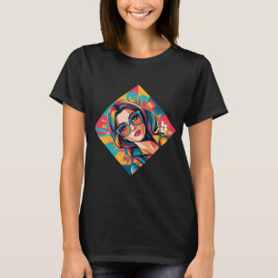 T-shirt La Beauté PopArt Vibrante