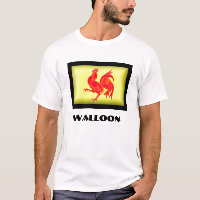 T-SHIRT LA BELGIQUE WALLONNE (Devant)