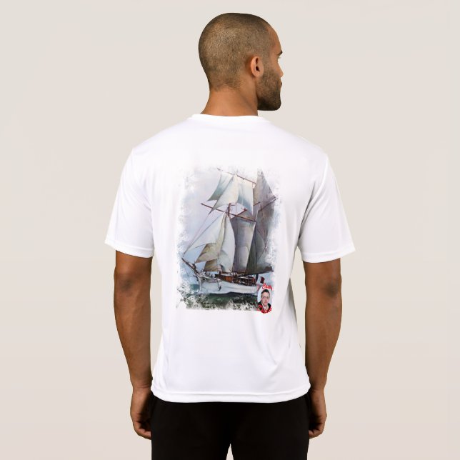 T-shirt La Belle Poule (Dos entier)