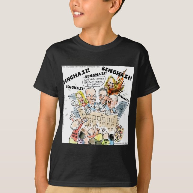 T-shirt La Benghazi Shuffle Drôle (Devant)