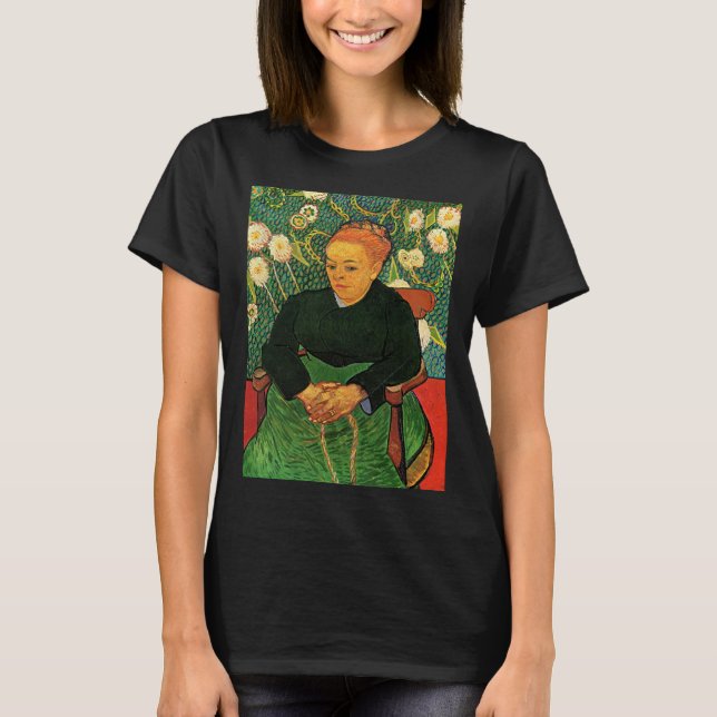 T-shirt La Berceuse (Augustine Roulin) de Vincent van Gogh (Devant)
