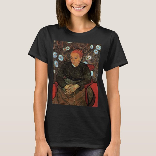 T-shirt La Berceuse (Augustine Roulin) de Vincent van Gogh (Devant)