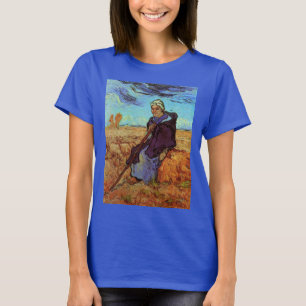 T-shirt La Bergère (après Millet) par Vincent van Gogh