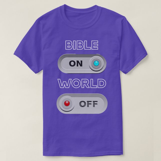 T-shirt La Bible au monde (Design devant)
