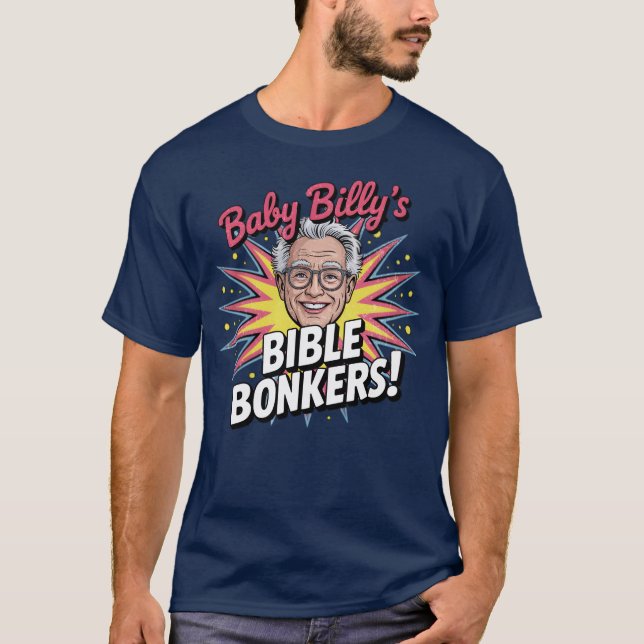 T-shirt La Bible déjantée de bébé Billy (Devant)