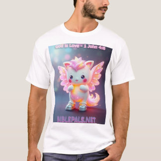 T-shirt La Bible Pals #1 - Nini - Dieu est Amour 1 Jean 4: