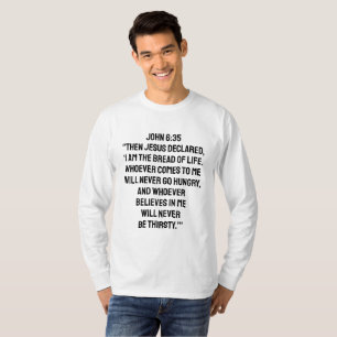 T-shirt LA BIBLE RELIGIEUSE CHRÉTIENNE EN VERSE CITE T-shi
