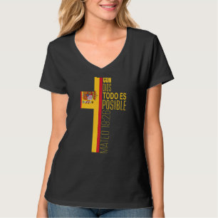 T-shirt La Bible Religieuse Espagnole Chrétienne Verses Es