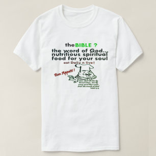 T-shirt La Bible - SpiritualitéNourriture Pour Votre Soul 