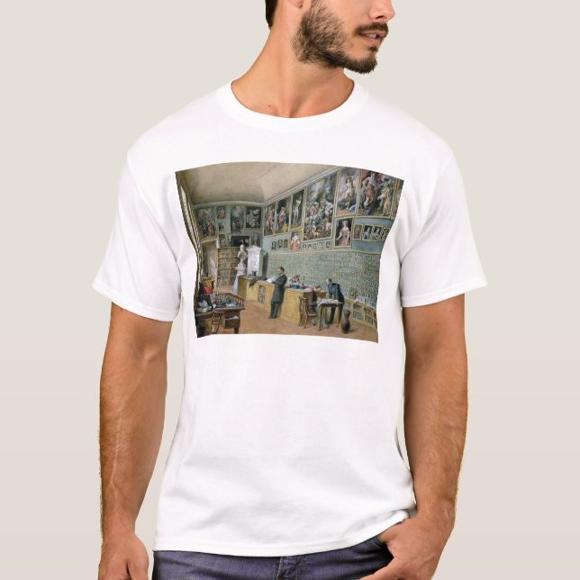 T-shirt La bibliothèque (Devant)