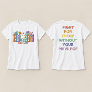 T-shirt La bibliothèque de l'inclusion - Histoires de just
