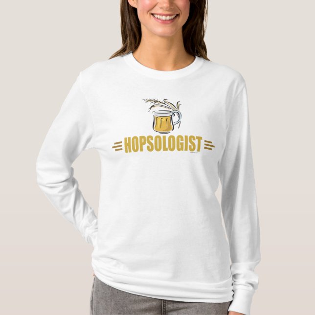 T-shirt La bière drôle (Devant)