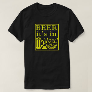 T-shirt La bière est en vous ! Cadre Y