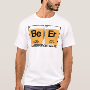 T-shirt La bière est une solution