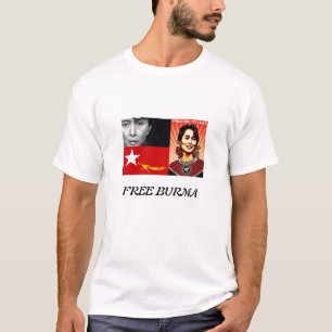 T-SHIRT LA BIRMANIE LIBRE