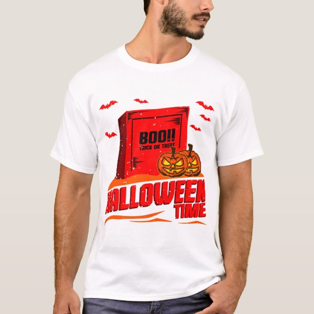 T-shirt La Boo d'Halloween (Devant)