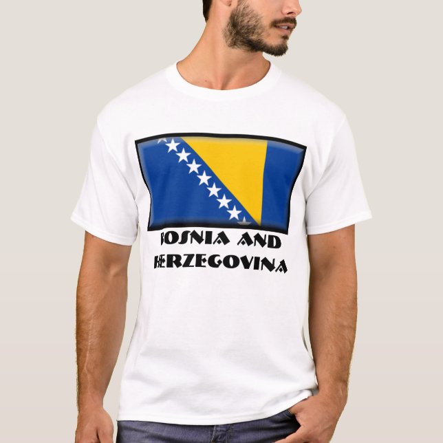 T-shirt La Bosnie-Herzégovine (Devant)