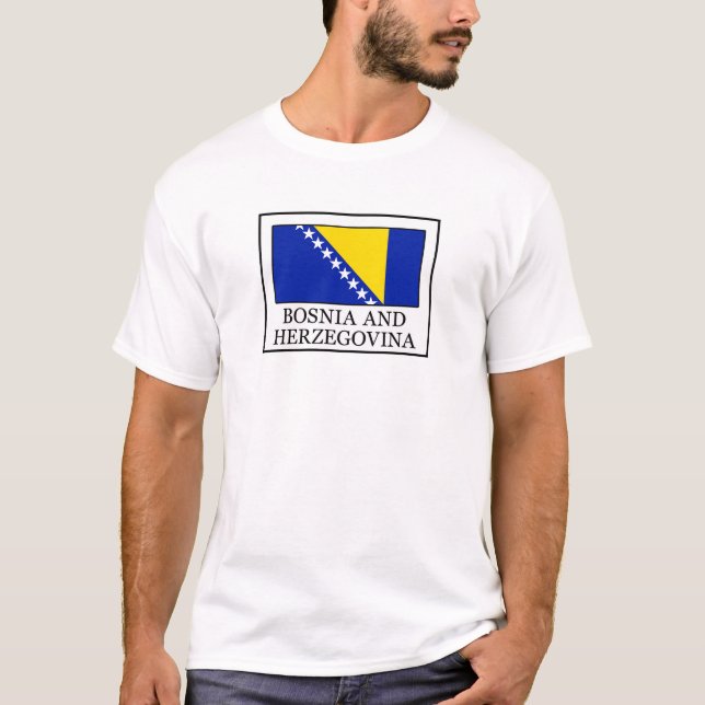 T-shirt La Bosnie-Herzégovine (Devant)
