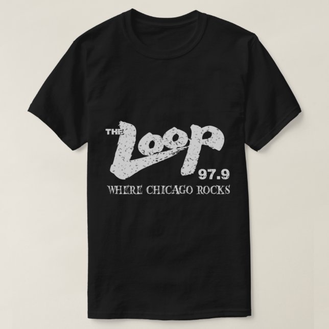 T-shirt La boucle 979 où chicago roche (Design devant)