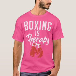 T-shirt La boxe est thérapie Sport Boxer de combat