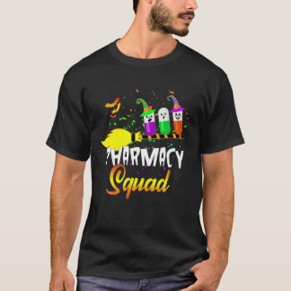 T-shirt La brigade de la pharmacie Funny Halloween Souveni