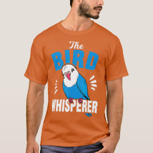 T-shirt La Budgie Whisperer aux oiseaux