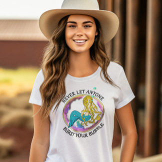 T-shirt La bulle de la sirène éclate