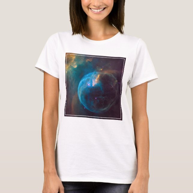 T-shirt La bulle Nebula, Ngc 7635. (Devant)