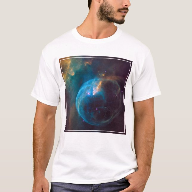 T-shirt La bulle Nebula, Ngc 7635. (Devant)