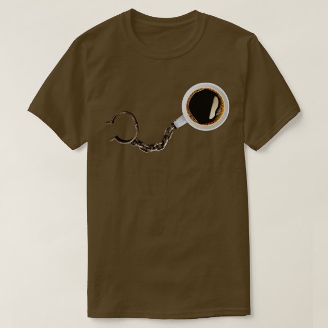T-shirt La caféine (Design devant)