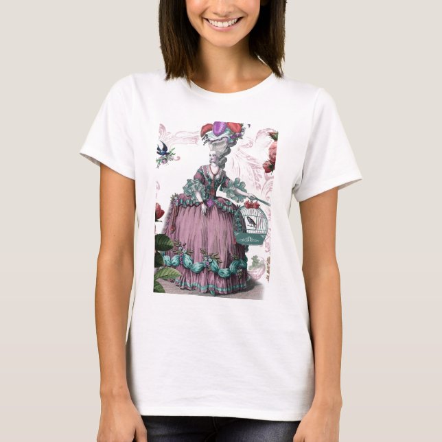 T-shirt la cage aux oiseaux (Devant)