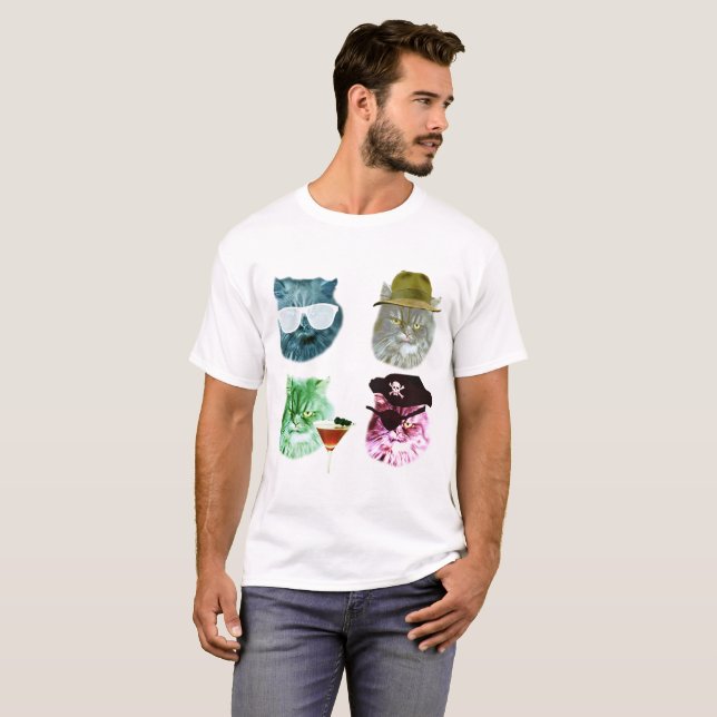 T-shirt La cage originale T [hommes] de variété (Devant entier)