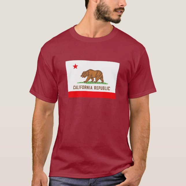 T-SHIRT LA CALIFORNIE (Devant)