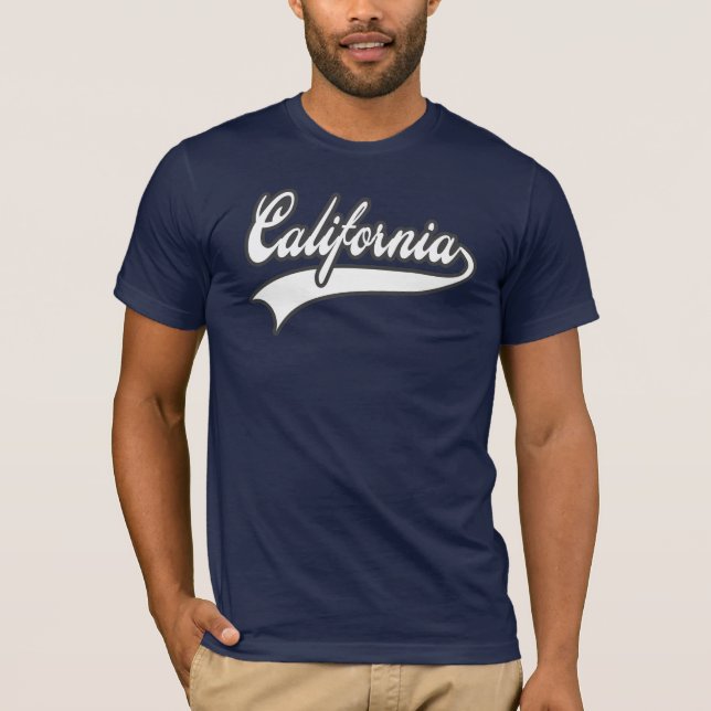 T-shirt la Californie - blanc (Devant)