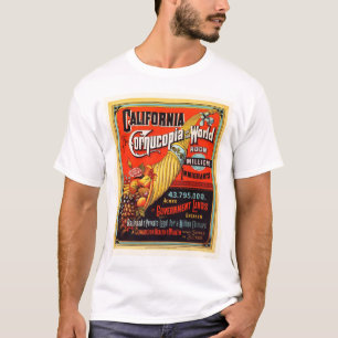 T-shirt La Californie - corne d'abondance du monde