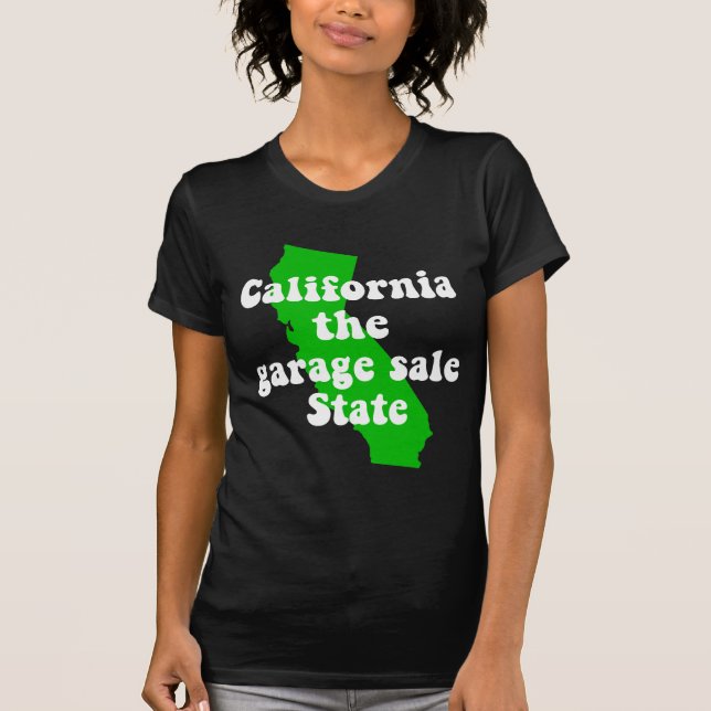 T-shirt La Californie drôle (Devant)