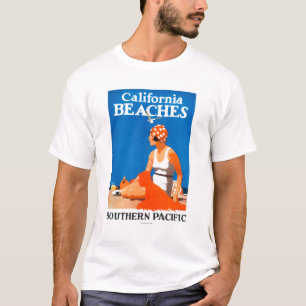T-shirt La Californie échoue l'affiche promotionnelle