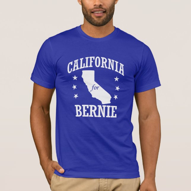 T-SHIRT LA CALIFORNIE POUR DES PONCEUSES DE BERNIE (Devant)