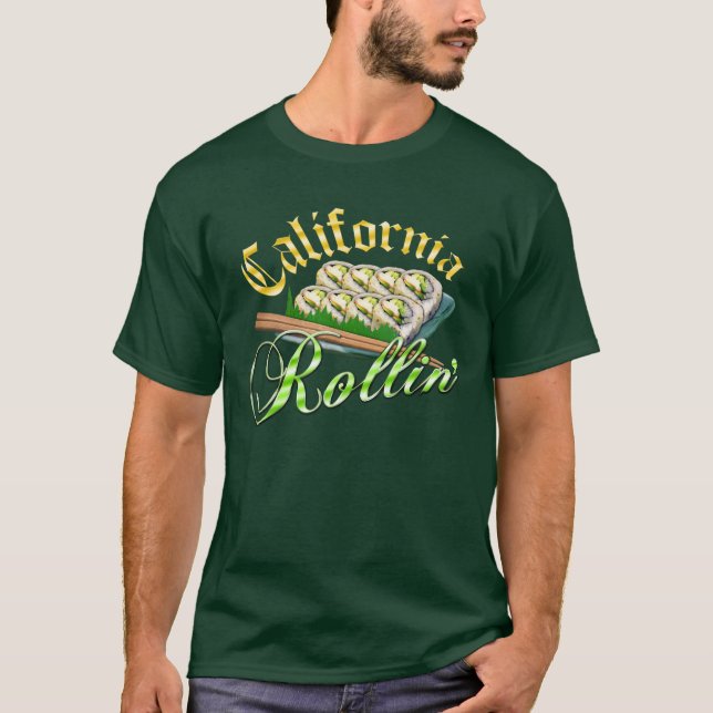T-shirt La Californie Rollin (Devant)