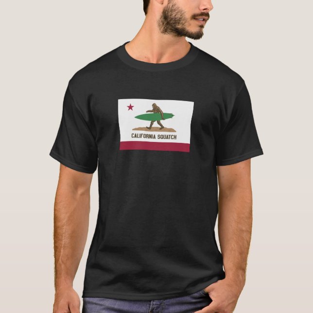 T-shirt La Californie Squatch (Devant)