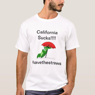 T-shirt La Californie suce ! !