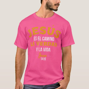 T-shirt La Camisa De Jesus En Espanol Chrétien Espagnol