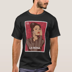 T-shirt La Cantante T Mexicaine Loterie Chanteuse Drôle