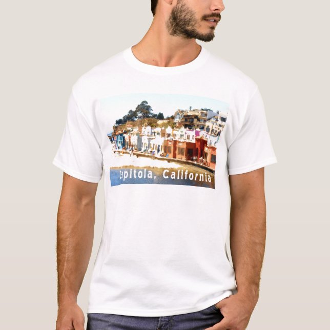 T-shirt La Capitola-Californie (Devant)