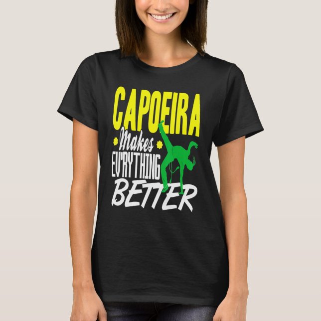 T-shirt La capoeira tout mieux (Devant)