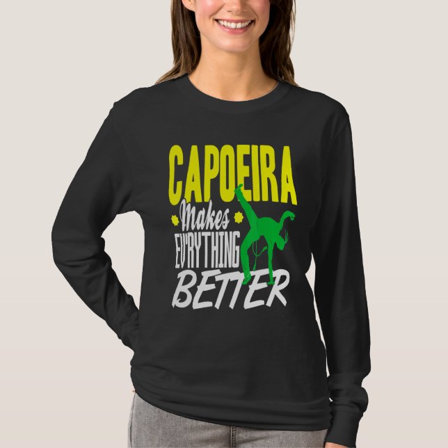 T-shirt La capoeira tout mieux (Devant)